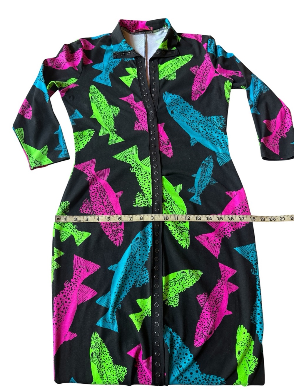 Betsey Johnson Neon Fish Dress. NWOT - Picture 8 of 8